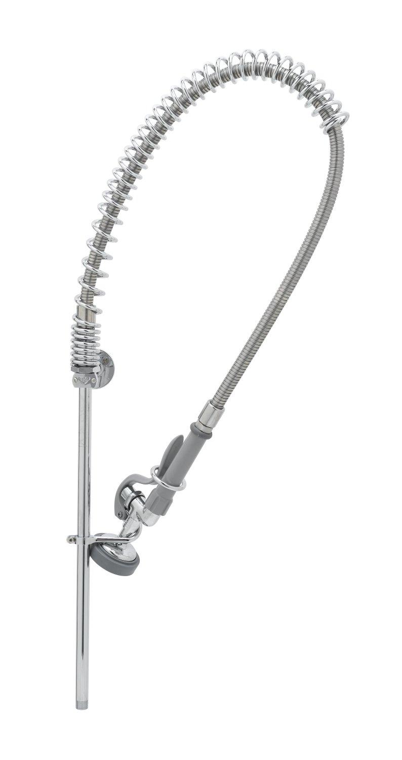 Commercial Stainless Steel Pre-Rinse Faucet with Pull-out Spray