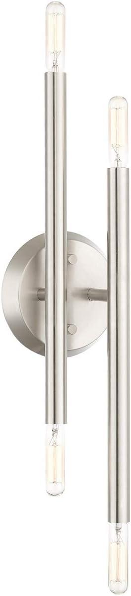 Soho Brushed Nickel 4-Light ADA Compliant Wall Sconce