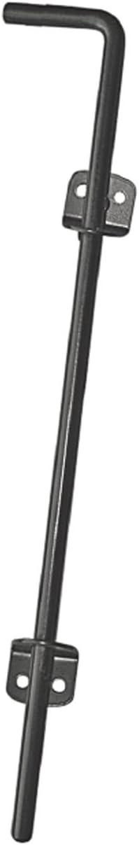 Nuvo Iron 18" Black Powder Coated Steel Cane Bolt