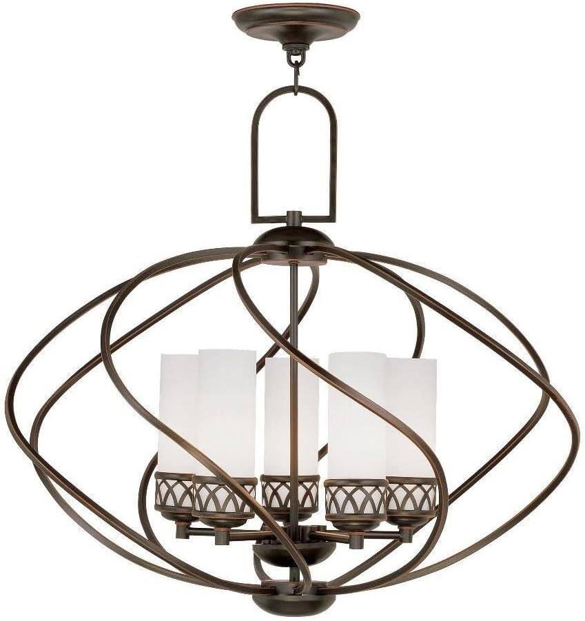 Livex Lighting Westfield 5 - Light Chandelier in  Olde Bronze