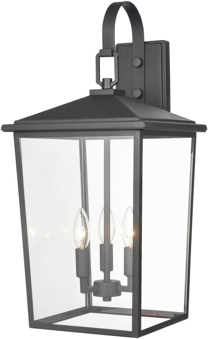 Messerly 3 Light 24" Tall Outdoor Wall Sconce