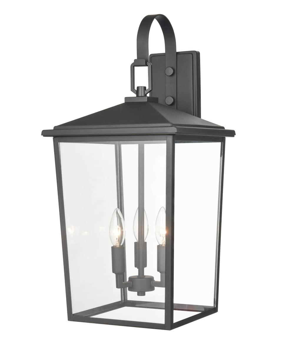 Messerly 3 Light 24" Tall Outdoor Wall Sconce