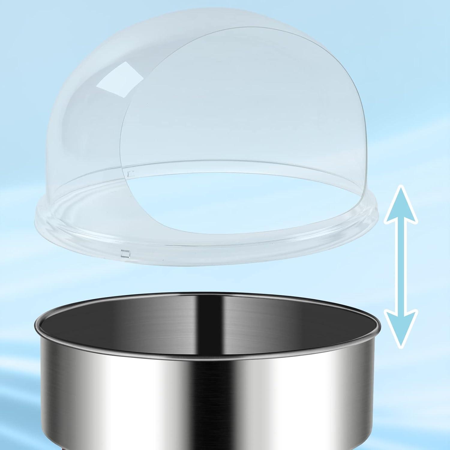 BENTISM Commercial 21" Floss Bubble Maker Cotton Candy Machine Cover