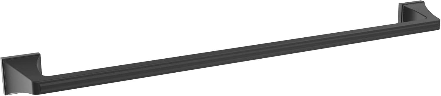 Amerock Mulholland Matte Black 24 inch (610mm) Towel Bar