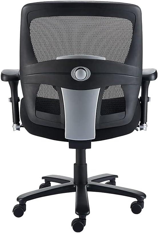 MyOfficeInnovations Mesh Big and Tall Chair Black 1680262