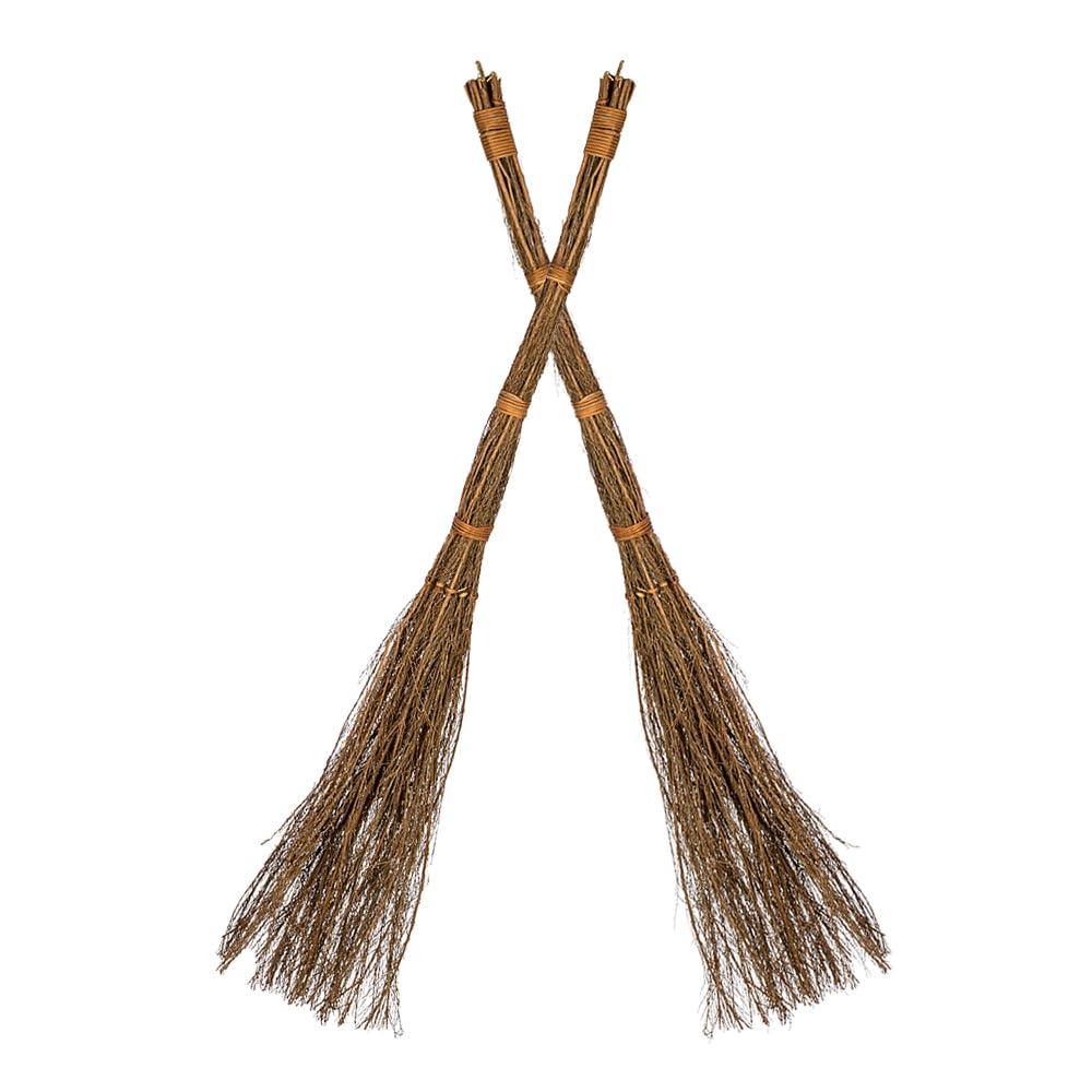 36 in. Classic Cinnamon Scented Broom (2-Pack)