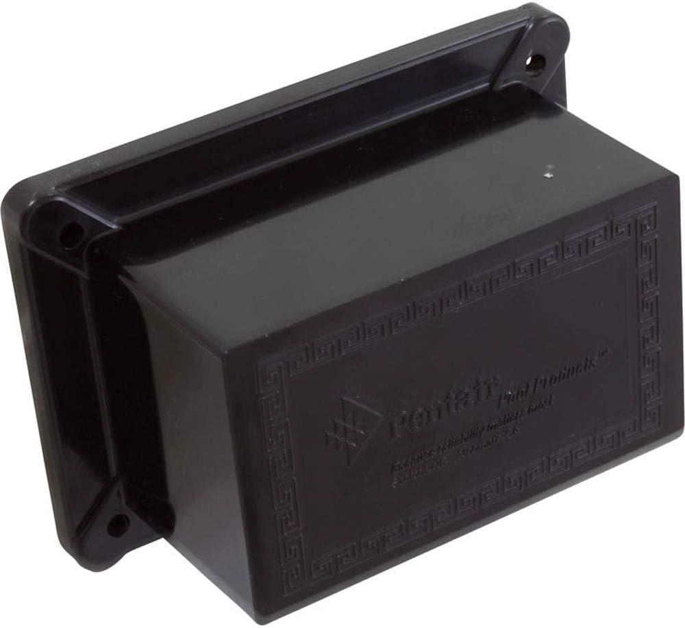 Pentair Junction Box Lexan 3 1-2in. Ports Black 78310500