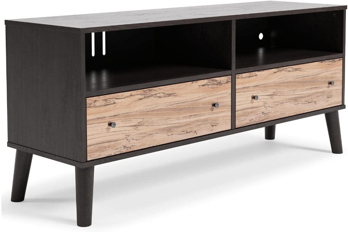 Signature Design by Ashley Contemporary Piperton Medium TV Stand Two-tone