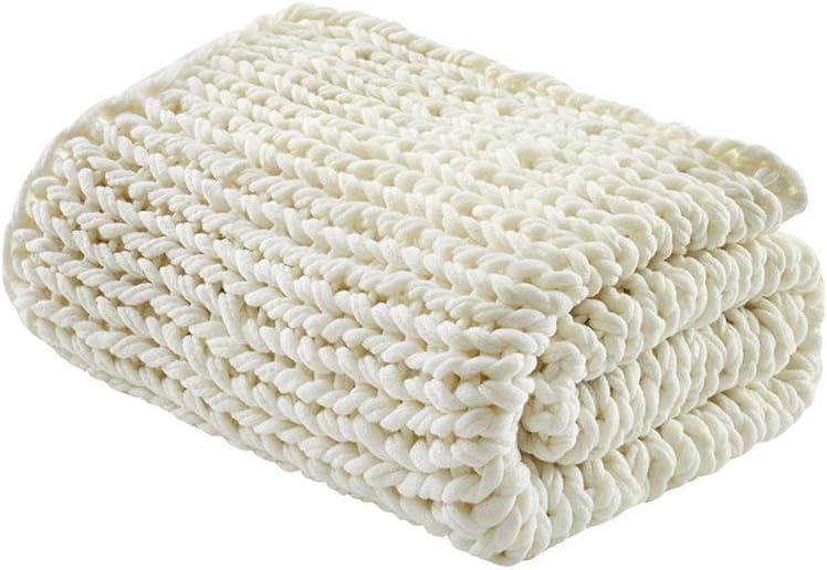 Madison Hand Made Chunky Double Knit Throw Blanket