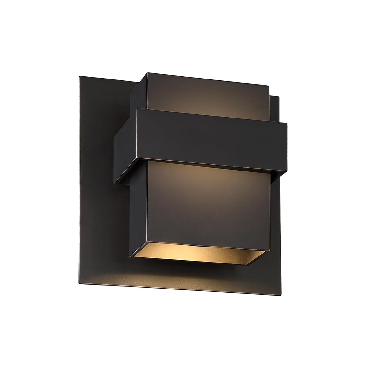 Pandora Oil Rubbed Bronze 9" LED Outdoor Wall Light