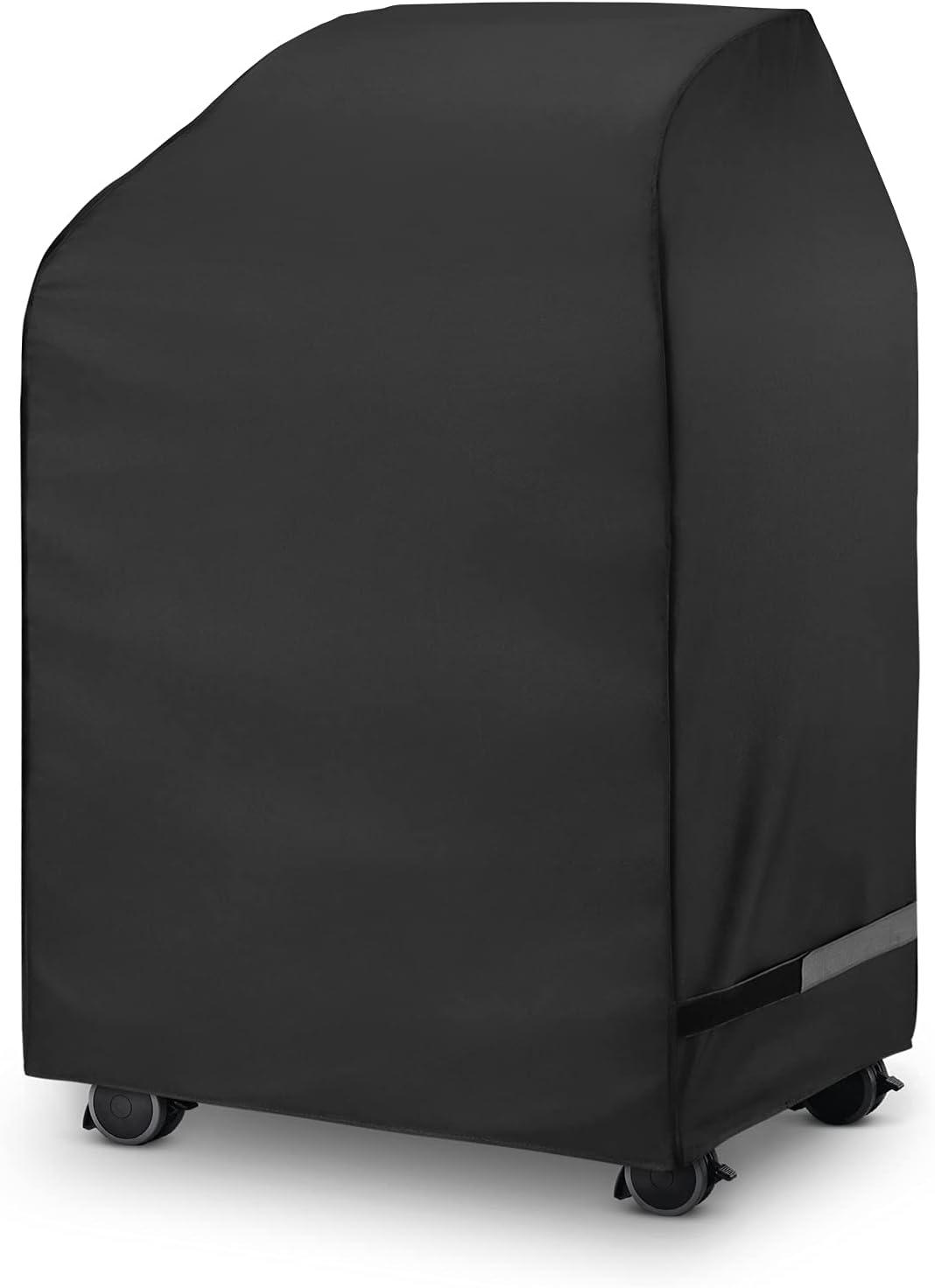 Unicook Small Grill Cover Waterproof, 2 Burner Grill Cover 32 Inch, Fits Weber Char-Broil Nexgrill and More Grills with Collapsed Side Tables