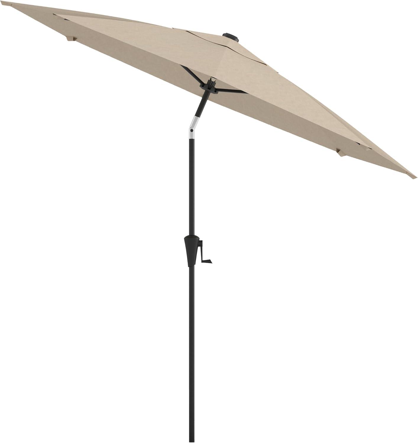 Above 9' Octagon OneClick 2 with Rib Replacement Outdoor Patio Market Umbrella