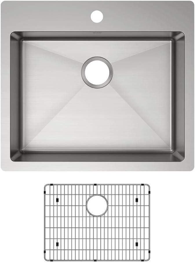 Crosstown 25" L x 22" W Dual Mount Kitchen Sink