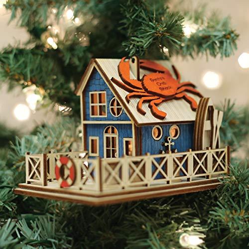 Old World Christmas Wood Hanging Figurine Ornament