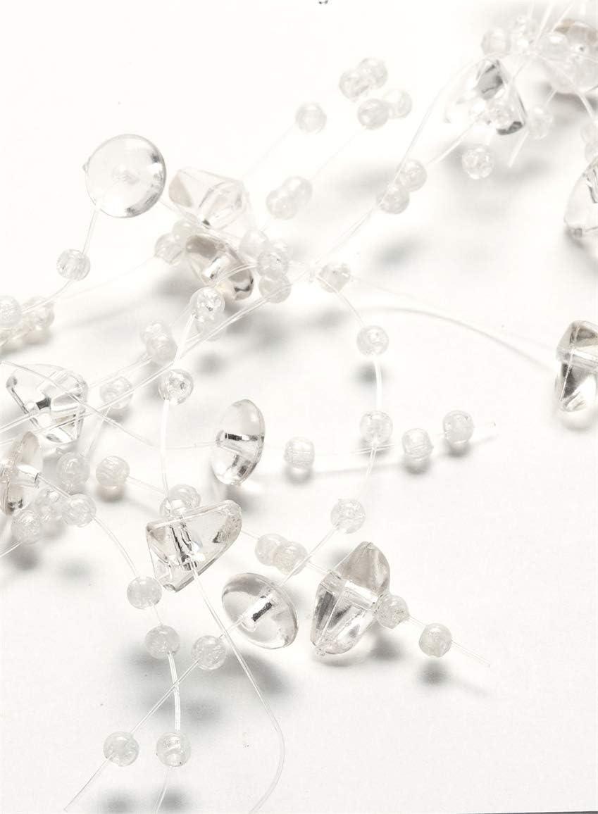 Sullivans Clear Bead Garland 60"L Clear