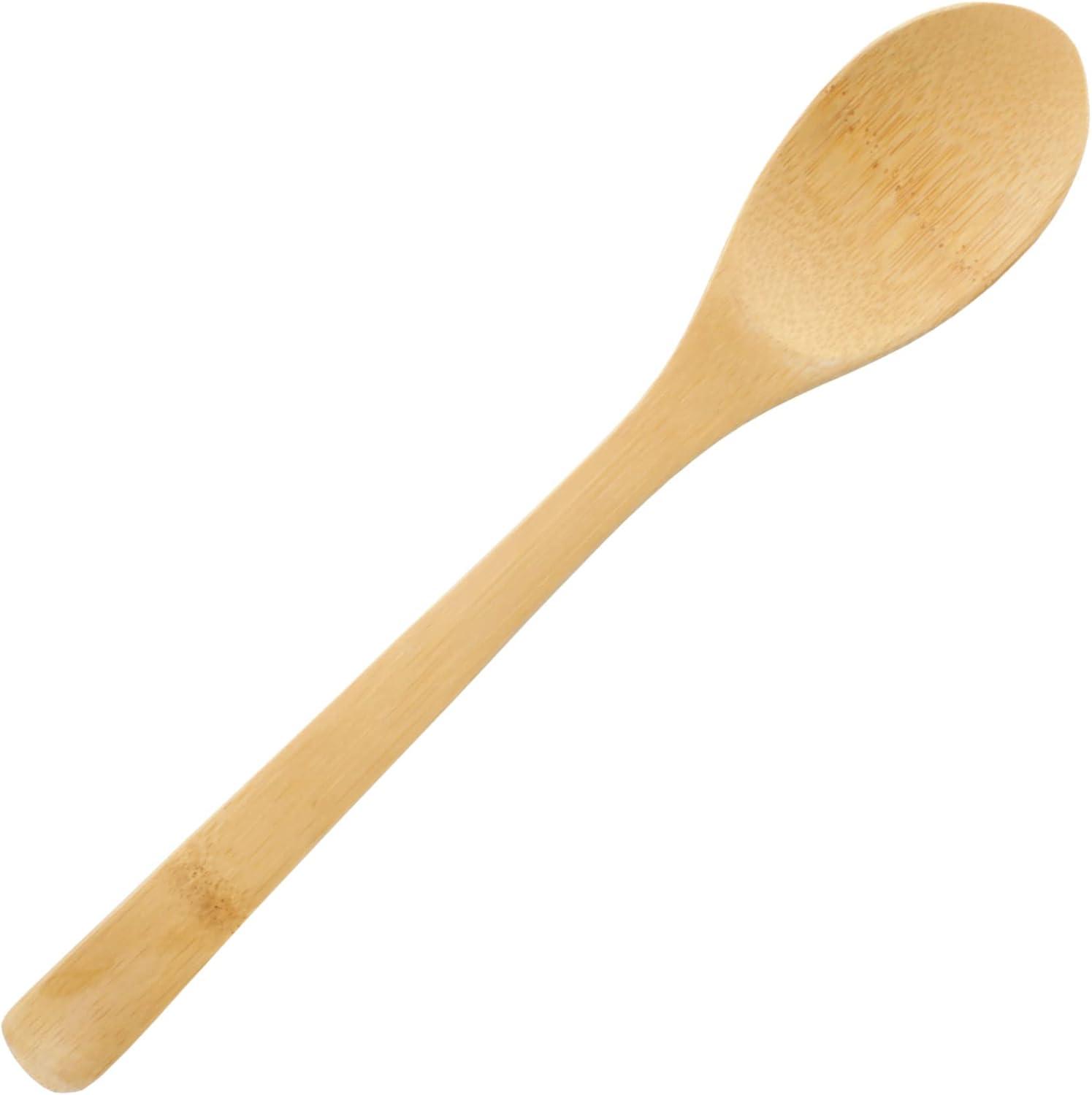 Bamboo Serving/Cooking Utensils - Narrow Spoon - Large - 5pcs