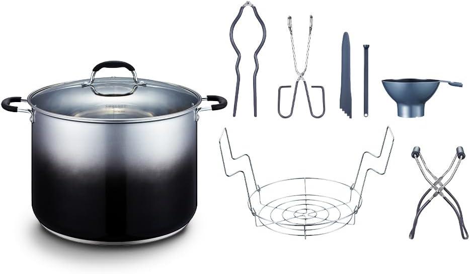 Concord Cookware Concord Cookware 20 Quarts Non-Stick Stainless Steel Stock Pot