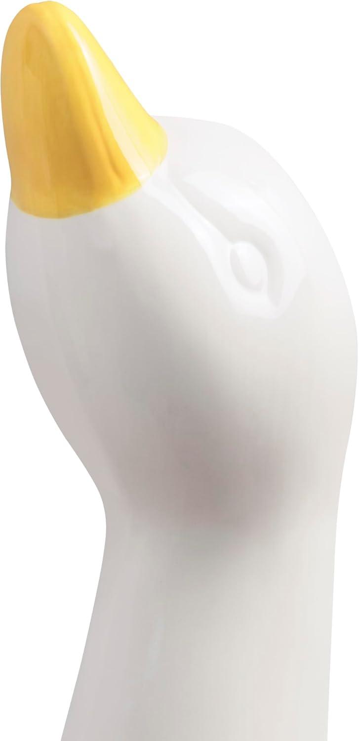 Duck Ceramic Toilet Brush And Holder by Allure Home Creation