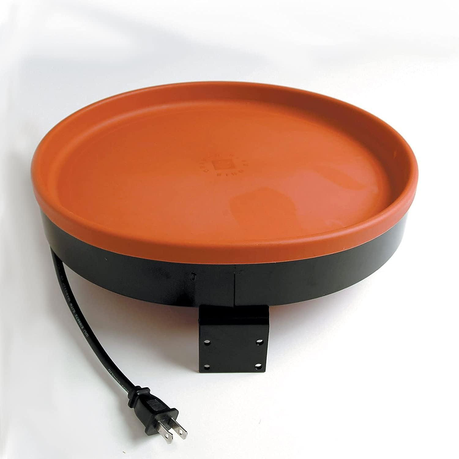 Farm Innovators All Seasons 3 In 1 Outdoor Heated Birdbath