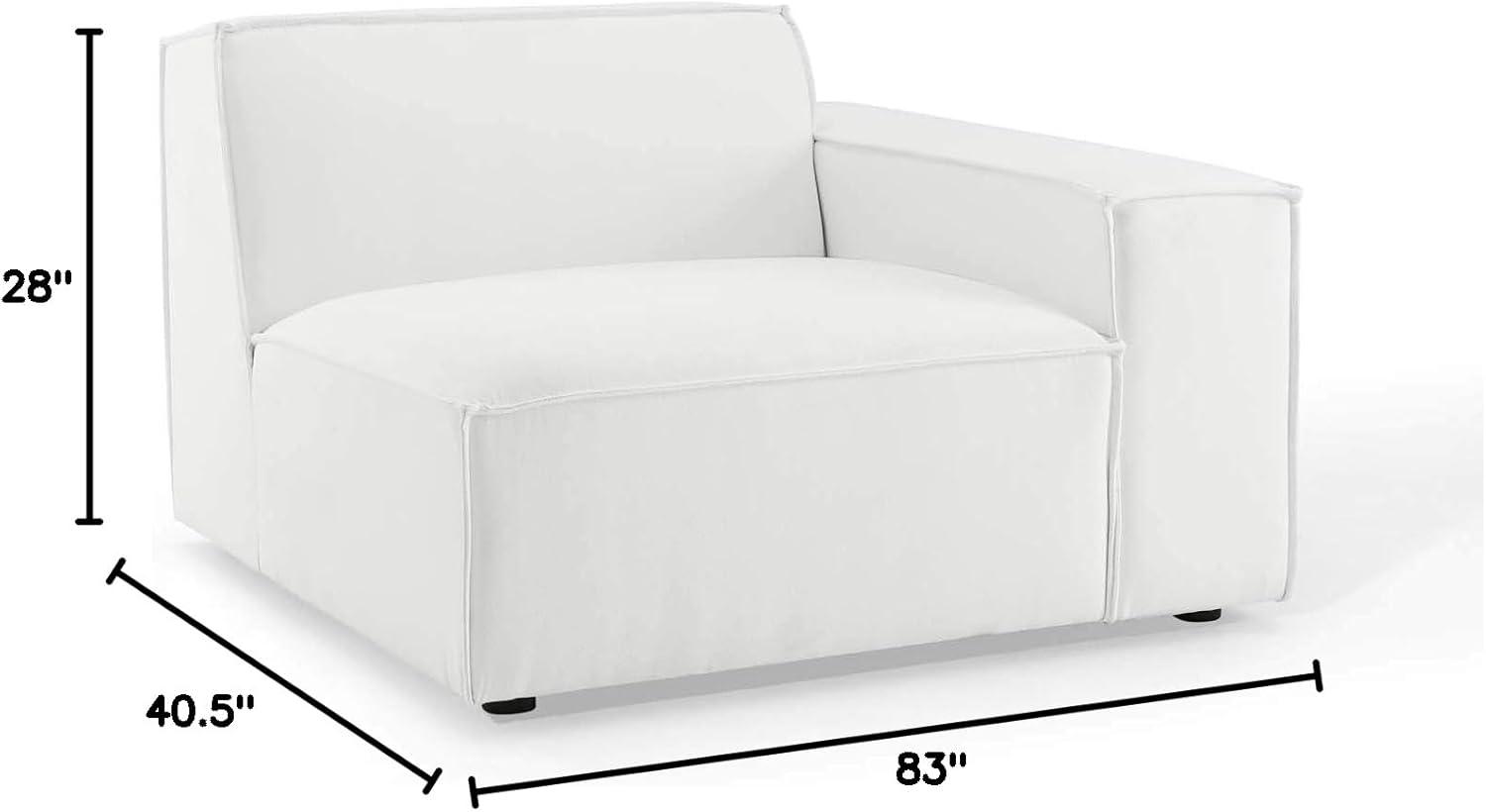 Ergode Restore 2-Piece Sectional Sofa - White