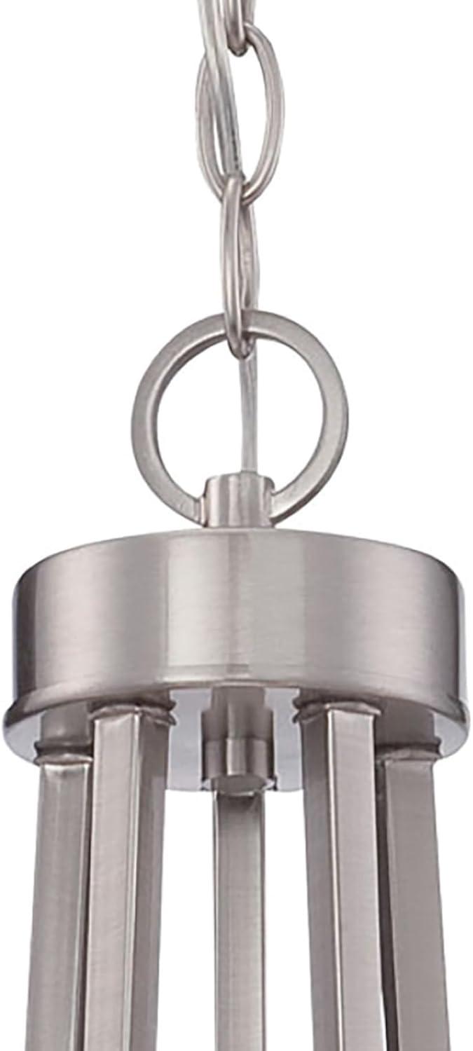 Minka Lavery 4105-84 Parsons Studio 5 Light Chandelier in Brushed Nickel