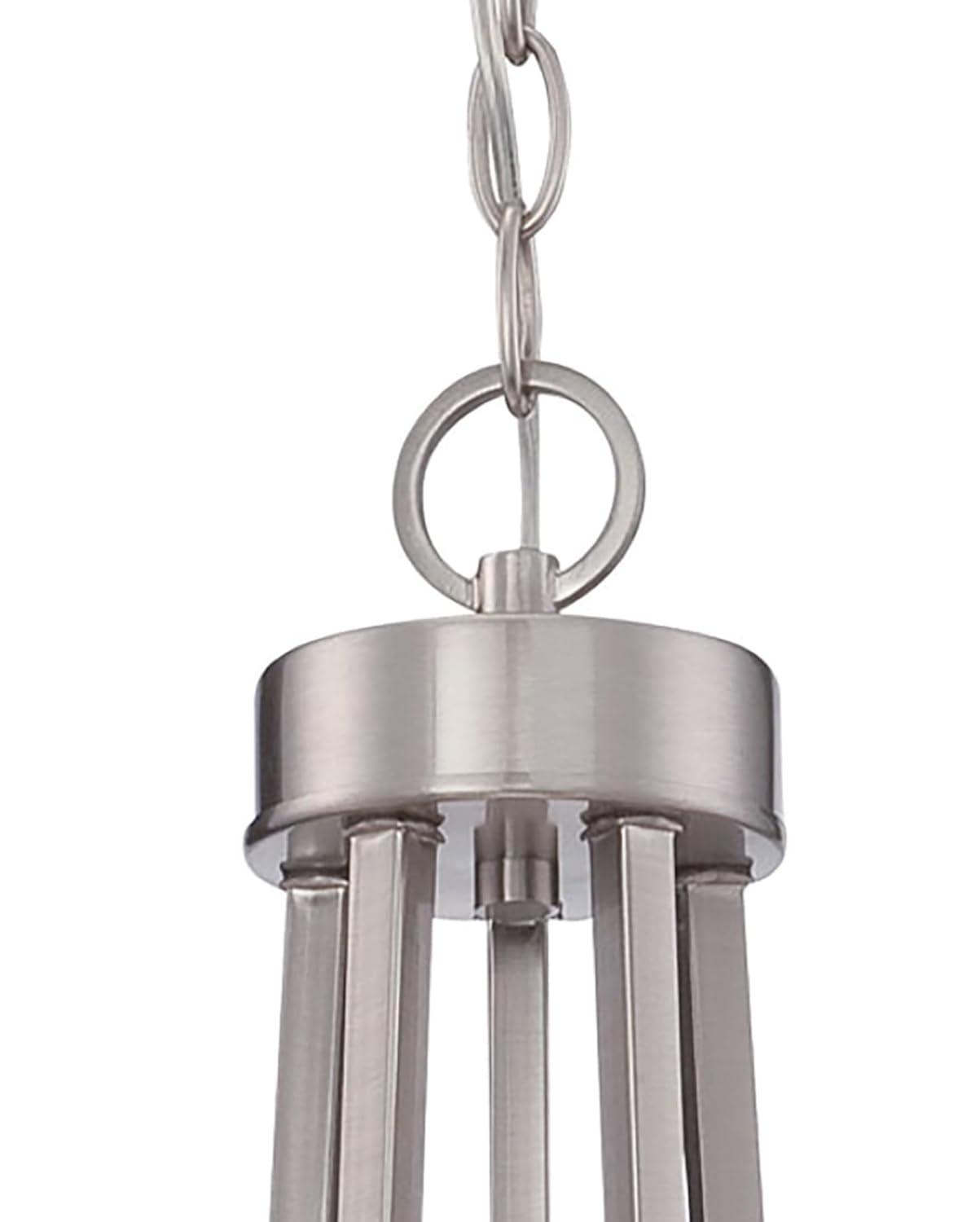 Minka Lavery 4105-84 Parsons Studio 5 Light Chandelier in Brushed Nickel