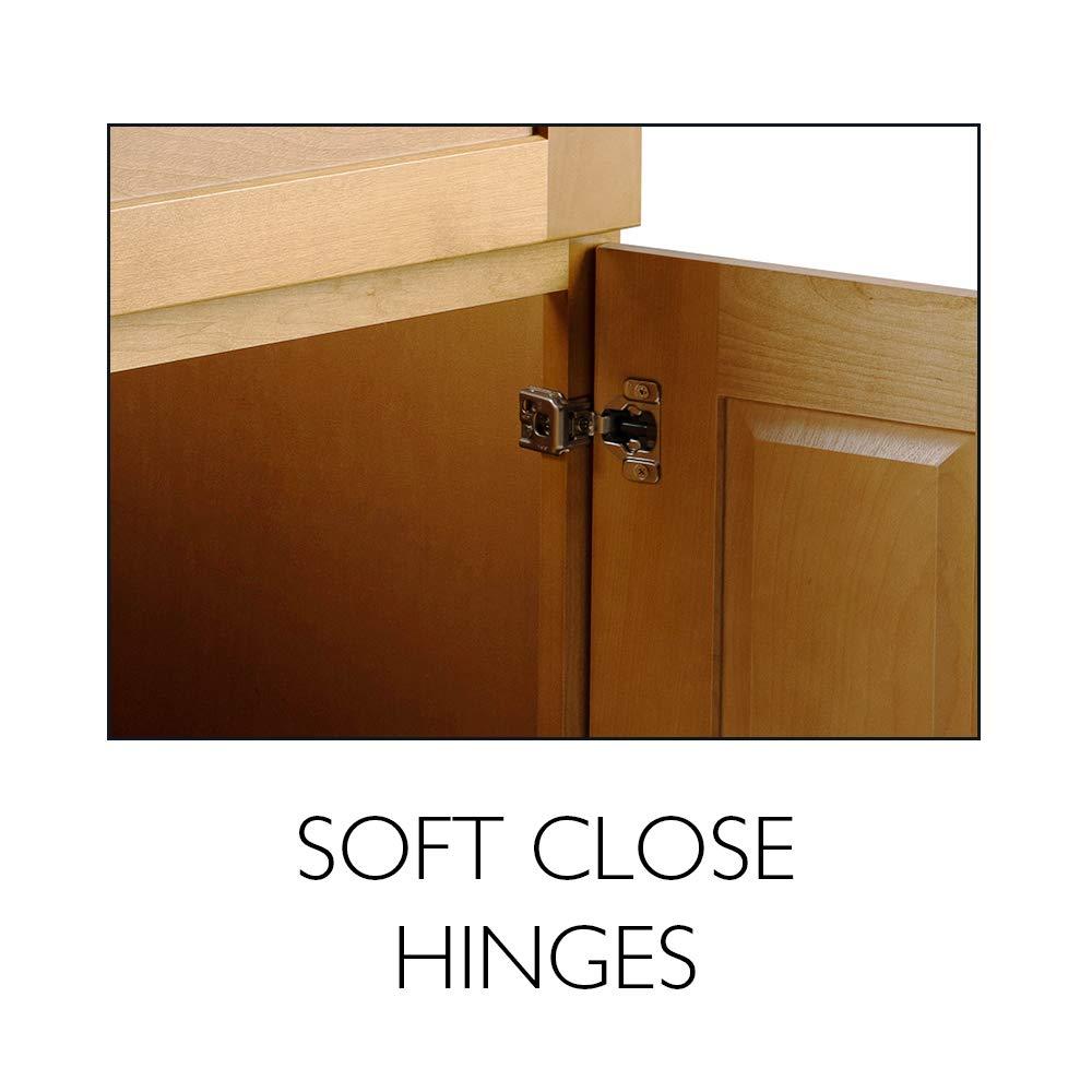 Design House Brookings 24 Inch Bathroom Vanity, Ready to Assemble, Solid Wood, Sherwin Williams – Design House, 587063