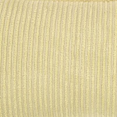 Better Trends Chenille Bedspreads Full/Double Size, Yellow 100% Cotton Chenille Stripe Design Tufted Bedding Coverlet Soft Lightweight, 96"x110" with 2 Sham, 3 Pieces Set Jullian Collection