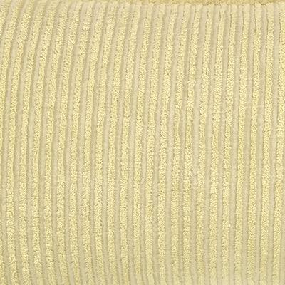 Better Trends Chenille Bedspreads Full/Double Size, Yellow 100% Cotton Chenille Stripe Design Tufted Bedding Coverlet Soft Lightweight, 96"x110" with 2 Sham, 3 Pieces Set Jullian Collection