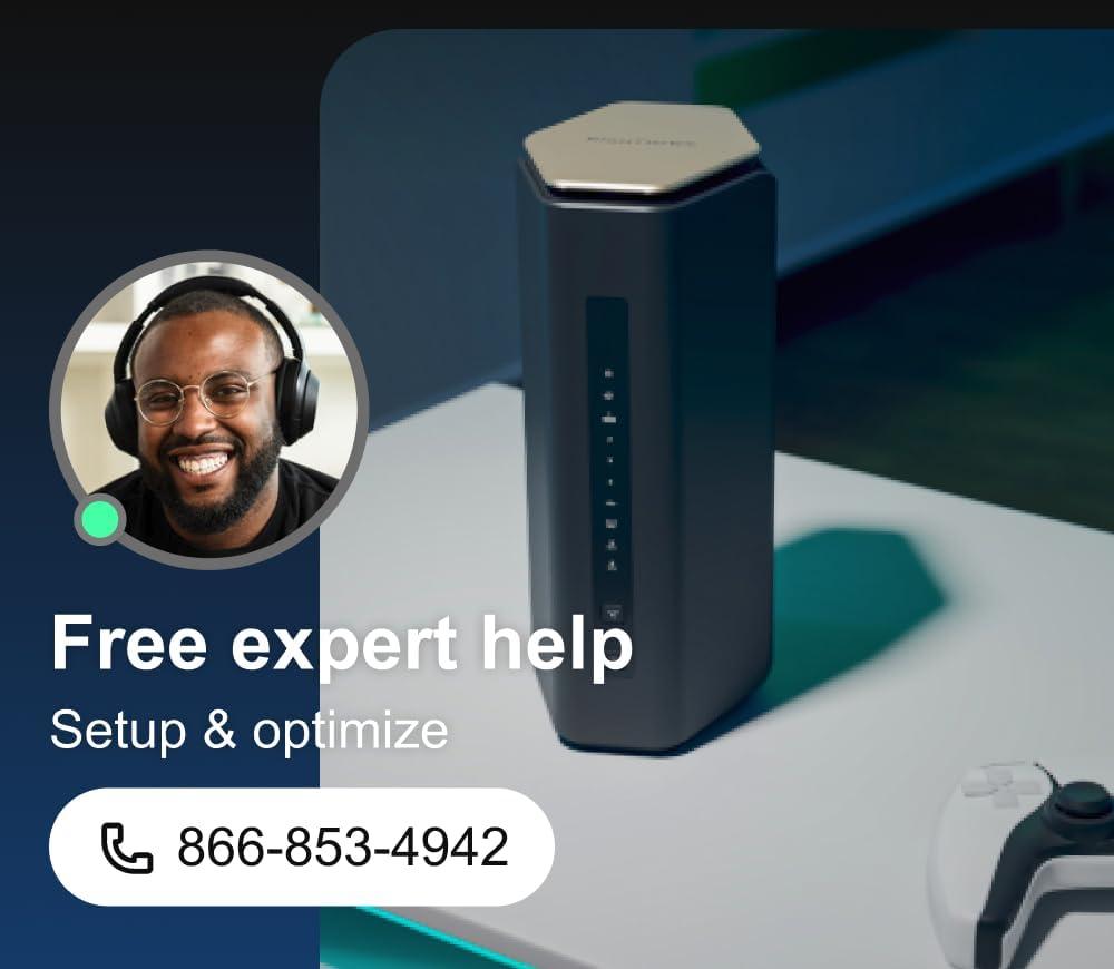 Nighthawk Black Tri-Band Wireless Router with Gigabit Ethernet