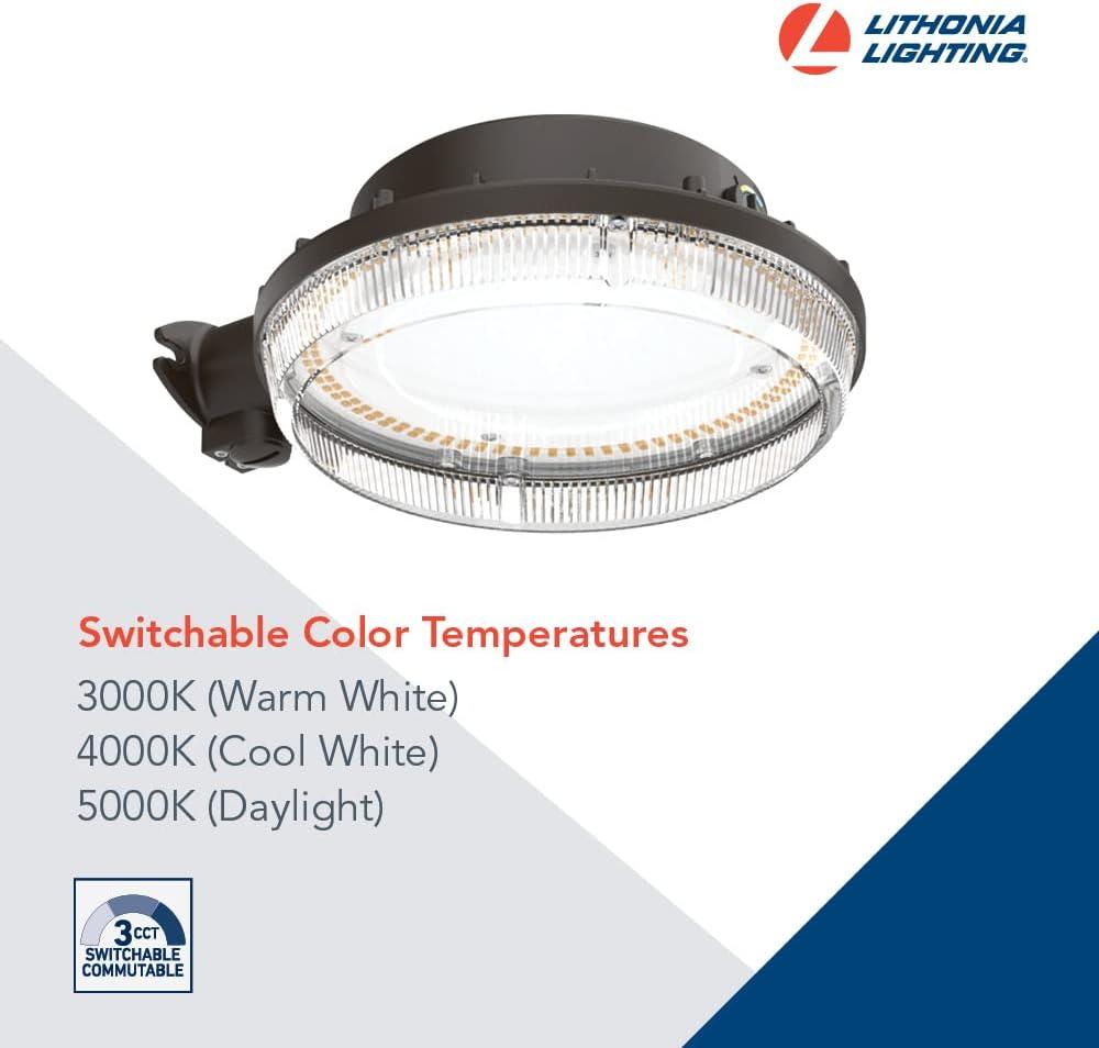 Lithonia Lighting BGS P2 SWW2 MVOLT PE DDB M2 Outdoor LED SWW Photocell Security Light, Dark Bronze, Switchable