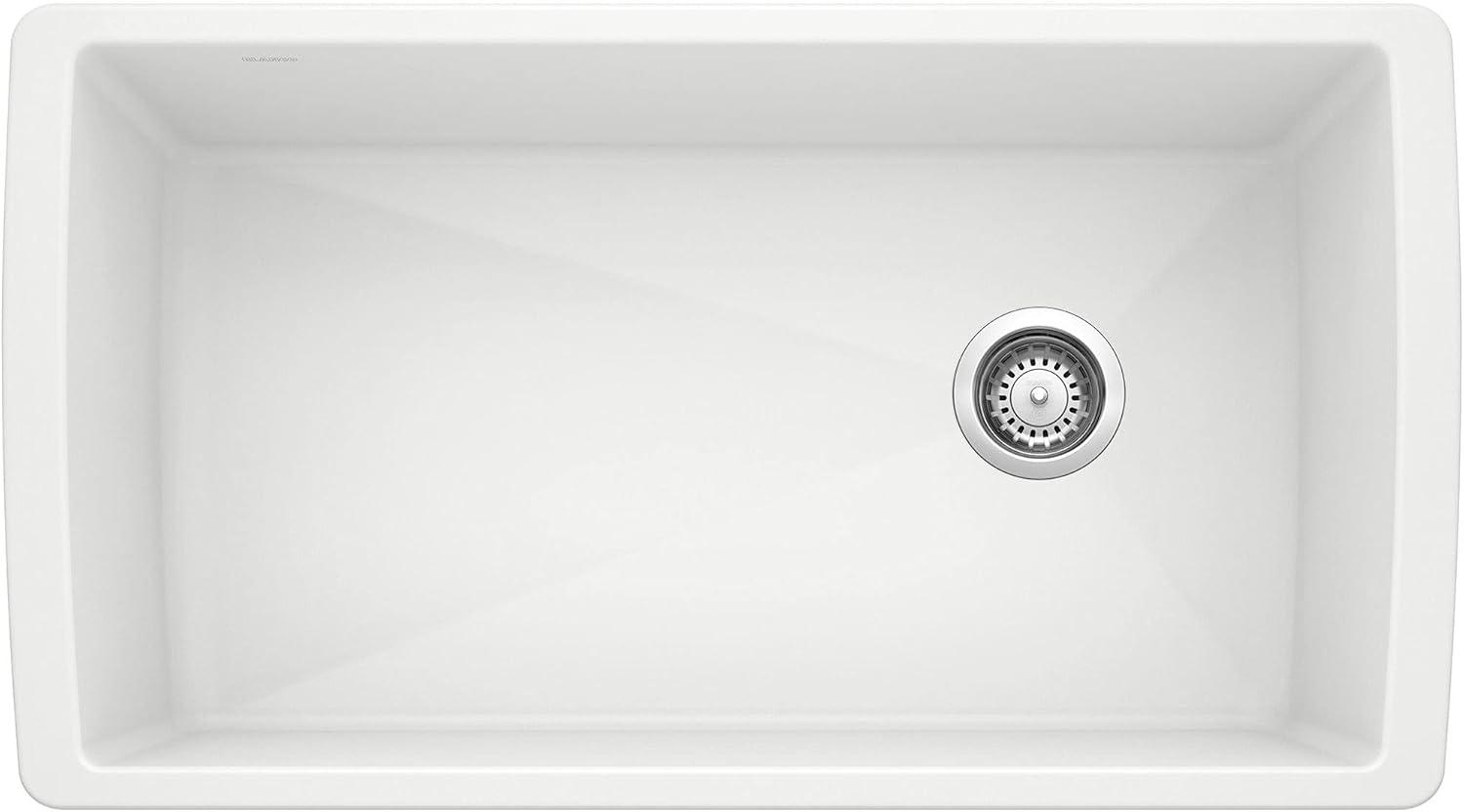 Diamond SILGRANIT 33" Super Single Undermount Kitchen Sink
