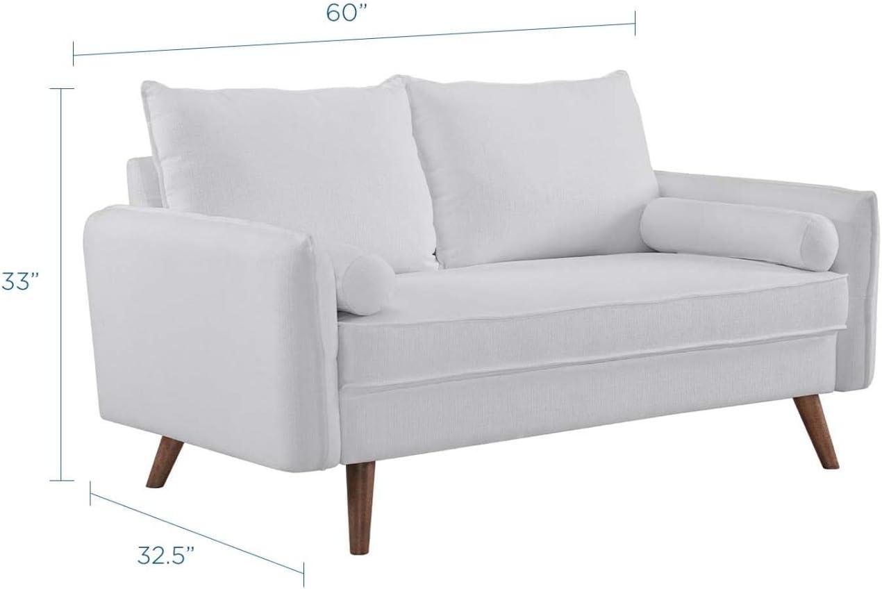 Modway Revive Upholstered Fabric Loveseat