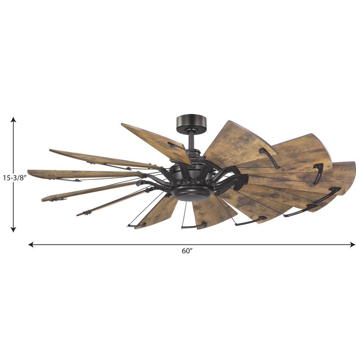 17 Stories Armando 60'' Ceiling Fan