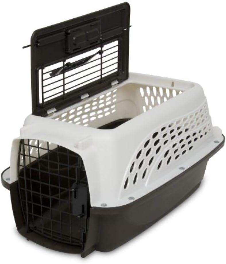 White 19" Airline Approved Two-Door Pet Carrier