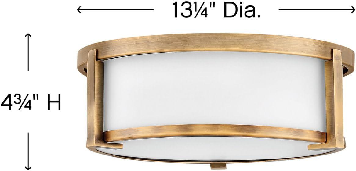 Lowell Three-Light Flush Mount Ceiling Light