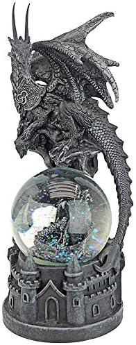 Design Toscano The Dragons of Castle Malahide Gothic Water Globe