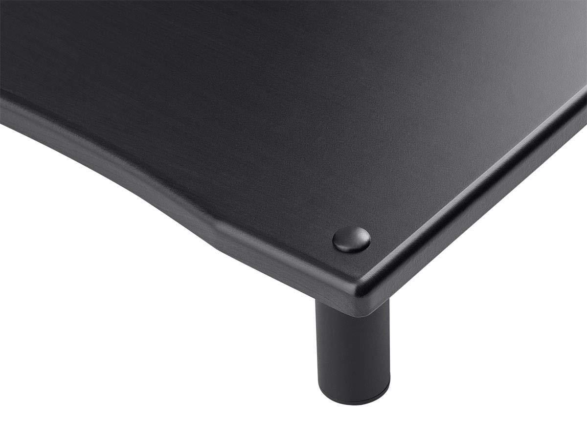 Monolith Amplifier/Component Stand XL - Black, Open Air Design, Scratch-Resistant, Hold Up to 200lbs. Perfect Way to Organize AV Components