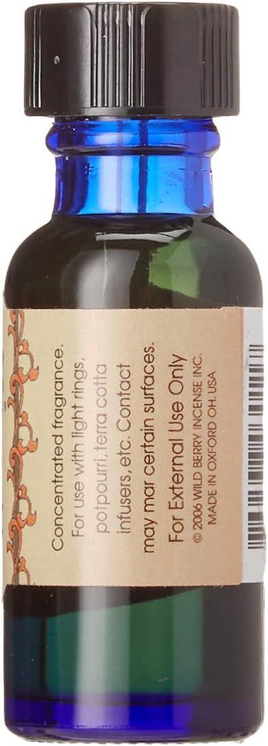 Wildberry Incense Oil 1/2 Ounce Bottle, Sweet Patchouli