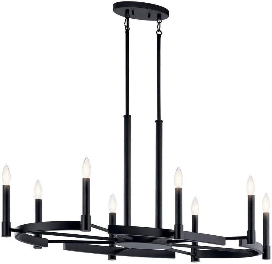 Kichler Lighting Tolani 8 - Light Chandelier in  Black