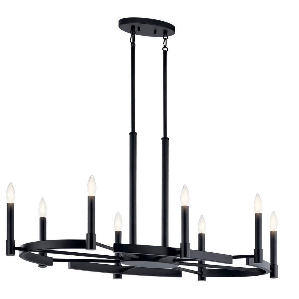 Kichler Lighting Tolani 8 - Light Chandelier in  Black