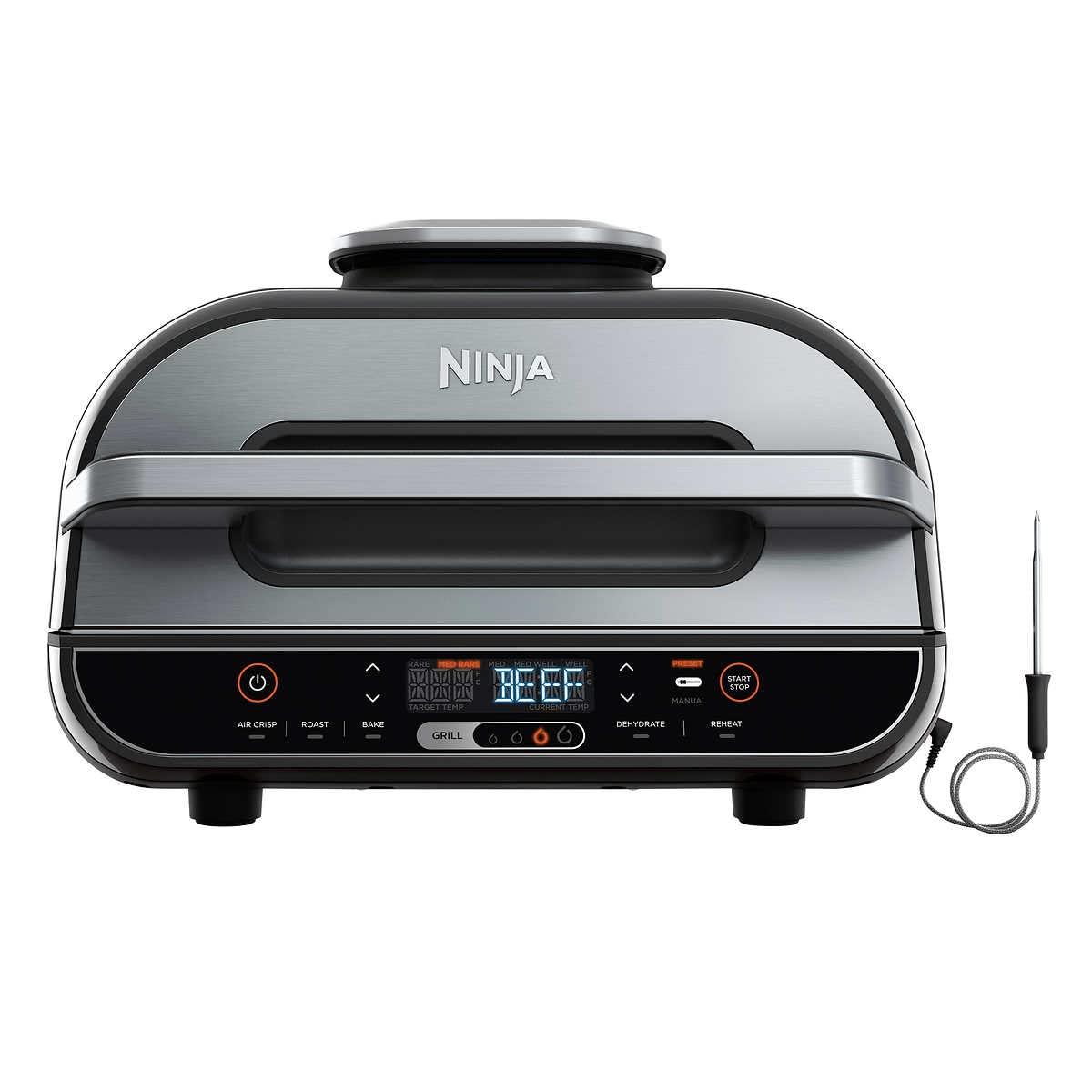 Ninja Ninja Foodi Smart XL 6-in-1 Indoor Grill with 4-qt Air Fryer, Roast, Bake, Broil, & Dehydrate