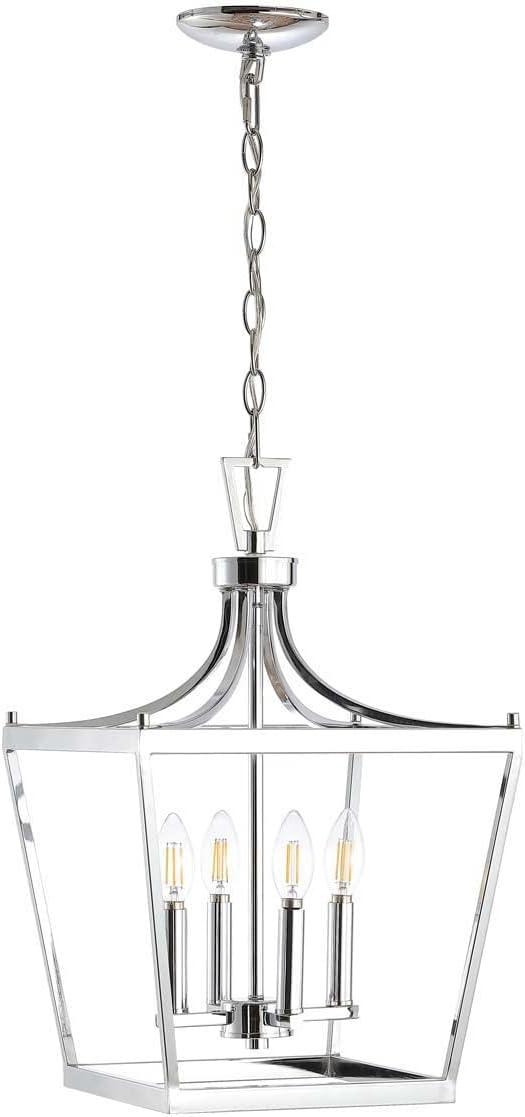 Nichi 4 Light Pendant - Oil Rubbed Bronze (Black) - Safavieh.