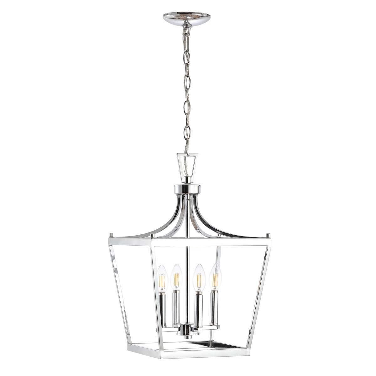Nichi 4 Light Pendant - Oil Rubbed Bronze (Black) - Safavieh.
