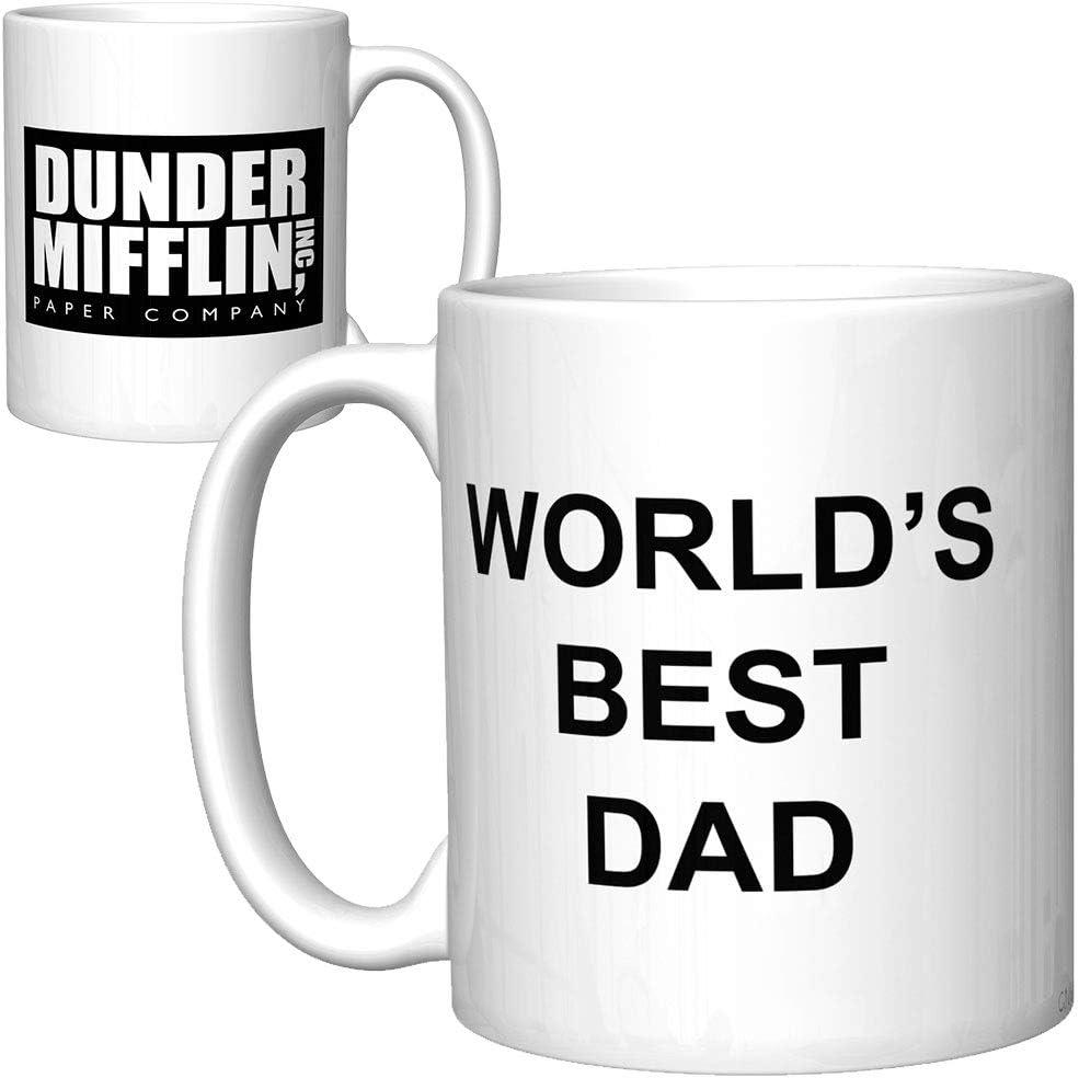 World'S Best Dad Established Ceramic Mug, Fathers Day, Pregnancy Reveal, Dad Mug, Dad Gifts, Birthday Gifts For Dad, New Father Funny Mug 11 Oz Coffee Mug