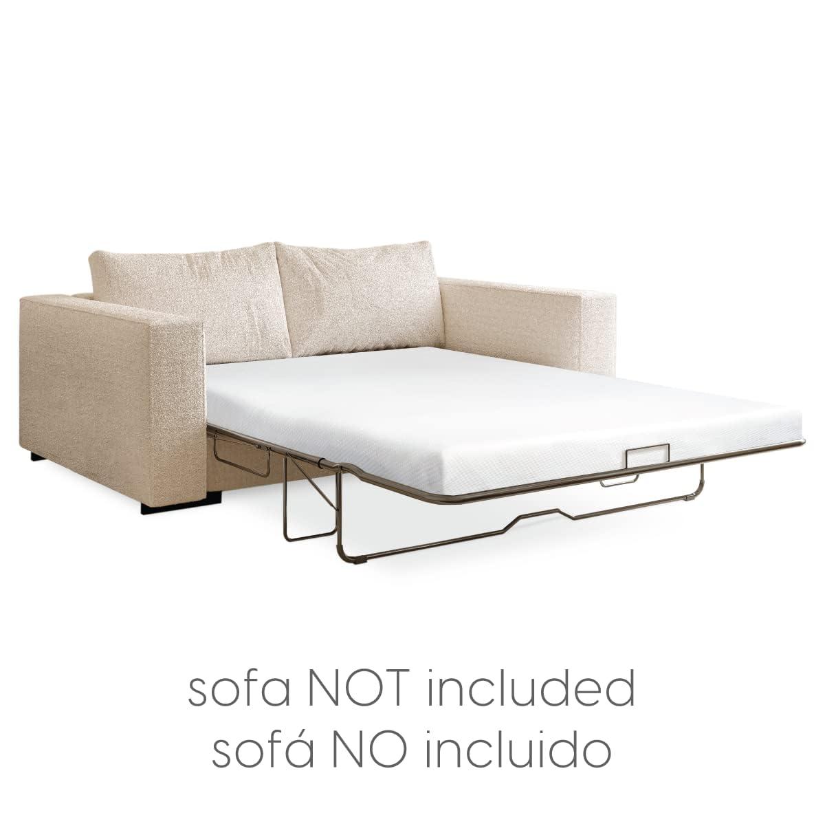 Milliard Premium 4.5 Inch Memory Foam Sofa Bed Replacement Mattress, Queen
