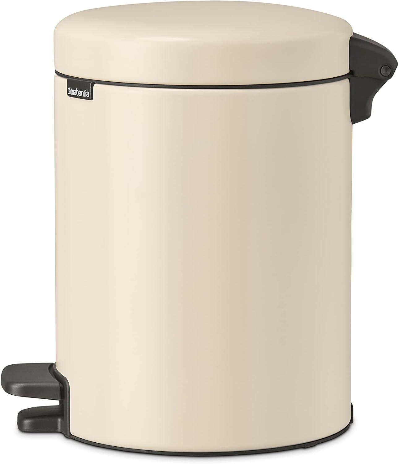 Brabantia NewIcon Step On Trash Can, 1.3 Gallon (5 Liter)