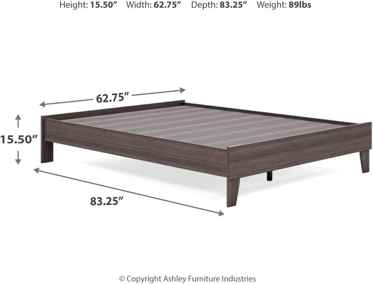 Brymont Platform Bed Dark Gray - Signature Design by Ashley