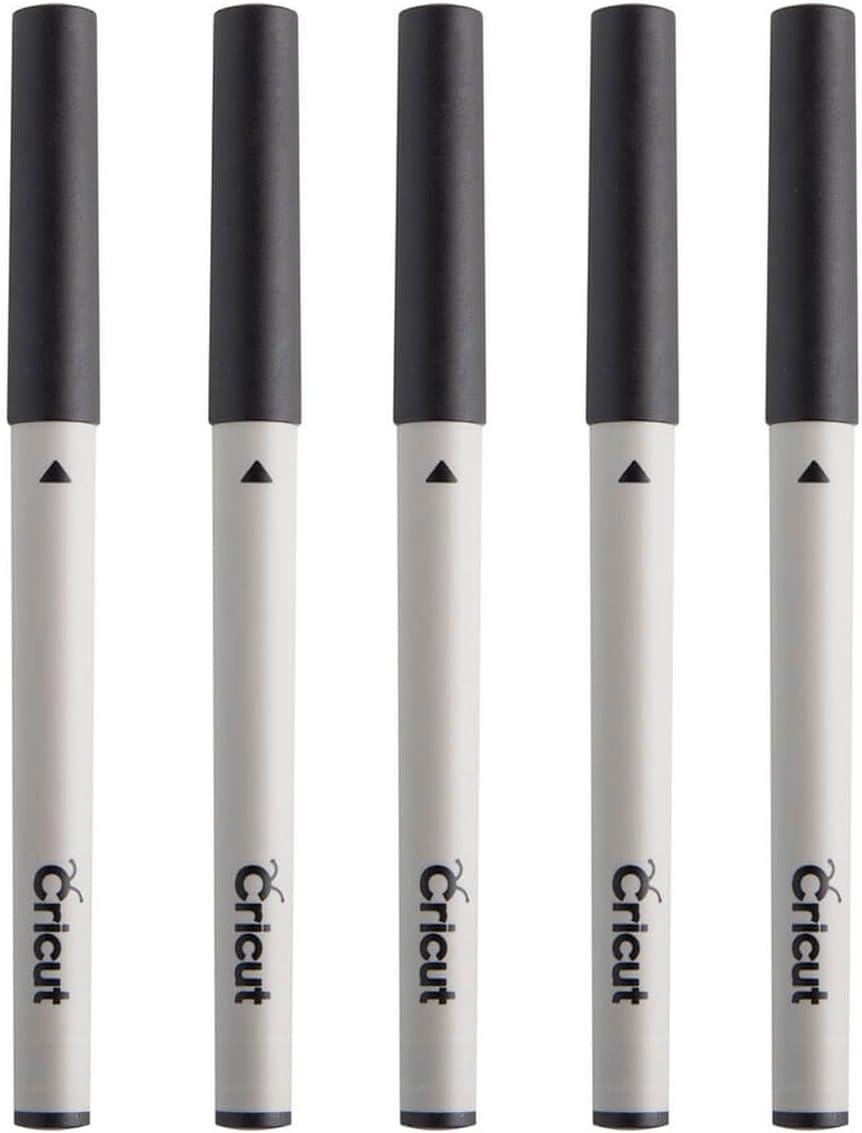 Cricut 5pc Black Calligraphy Variety Pen Set: Art & Stationery, 1.0mm Point, Non-Toxic, Assorted Pens, Office Supplies