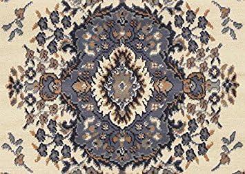 Home Dynamix Premium Sakarya Traditional Medallion Area Rug, Ivory/Blue, 5'2"x7'4"